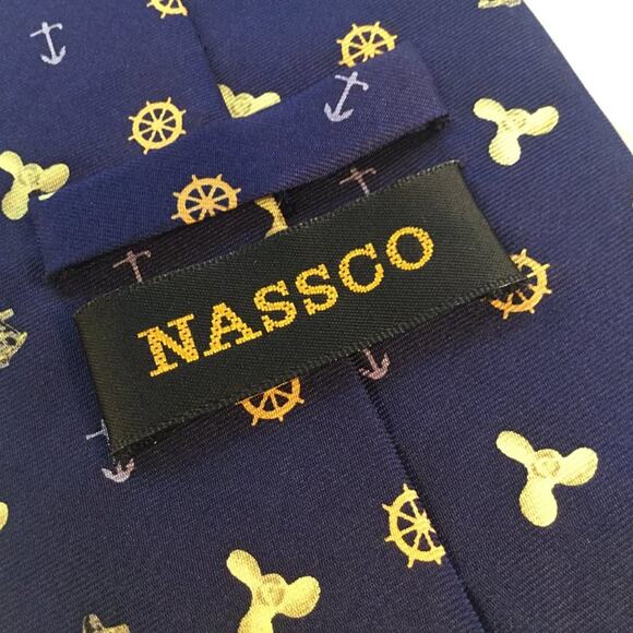 NASSCO COPRORATE SILK TIE - Picture 7 of 10